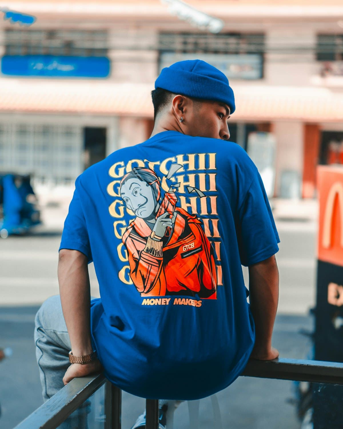 Acid Wash Oversized Tee